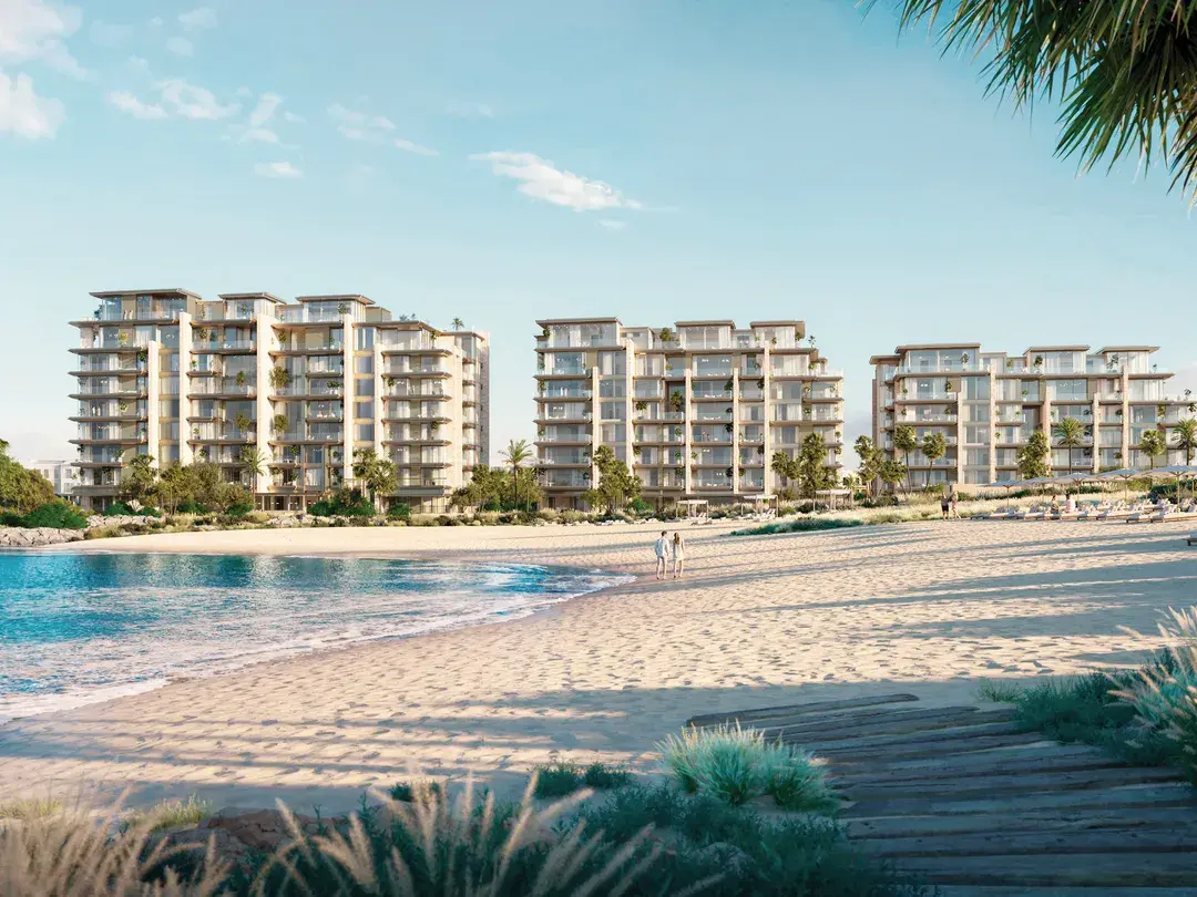 Solaya’s low-rise buildings along the Jumeirah beachfront